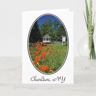 Hawley Park, Charlton, NY Greeting Card