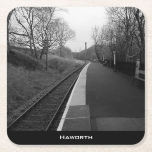 Haworth Railway Square Paper Coaster