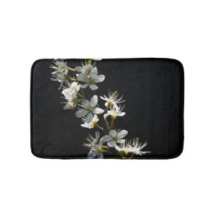 Hawthorn Flowers bmcna Bath Mat