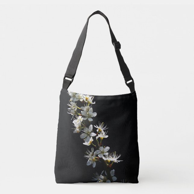 Hawthorn Flowers cbba Crossbody Bag (Front)