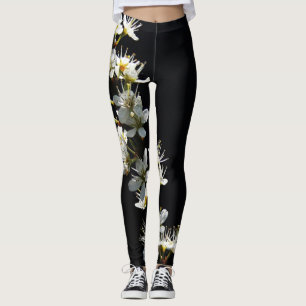 Hawthorn Flowers lecna Leggings