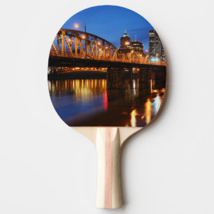 Hawthorne Bridge Ping Pong Paddle