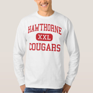 Hawthorne - Cougars - High - Hawthorne California T-Shirt