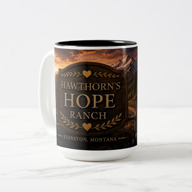 Hawthorn's Hope Ranch Coffee Mug (Front Left)