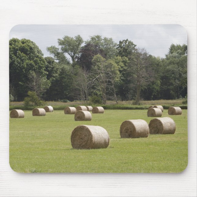 Hay bales mouse pad (Front)