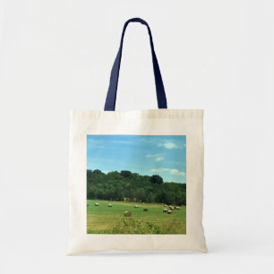 Hay Bales, Wytheville, Virginia Tote Bag