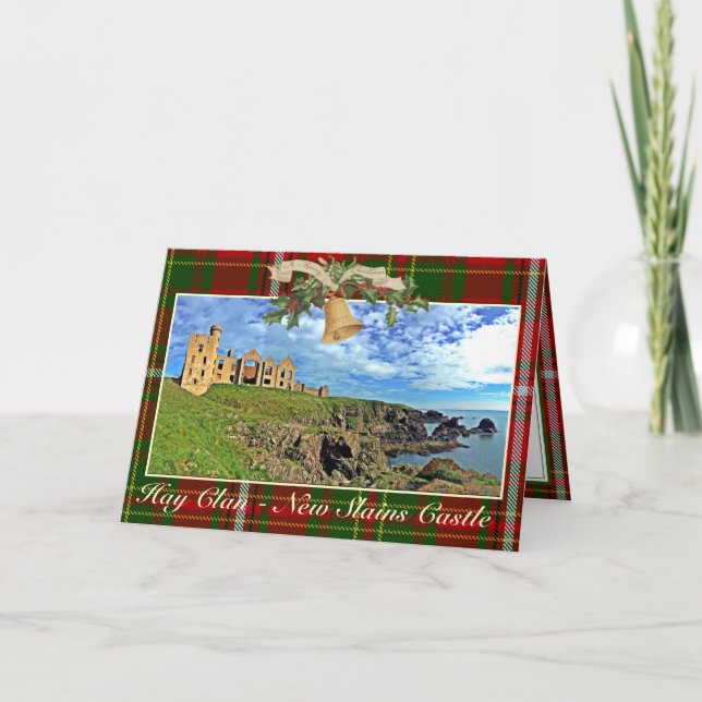 Hay Clan’s New Slains Castle Note Christmas Card (Front)