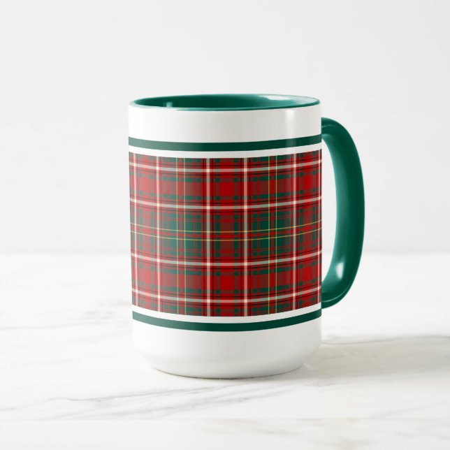 Hay Clan Tartan Mug (Front Right)