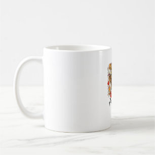 Hay Fall Highland Cow Leopard Thanksgiving Heifer  Coffee Mug