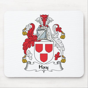 Hay Family Crest Mouse Pad