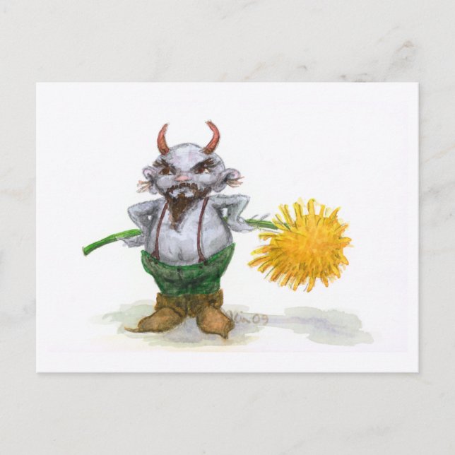 Hay Fever Imp Postcard (Front)