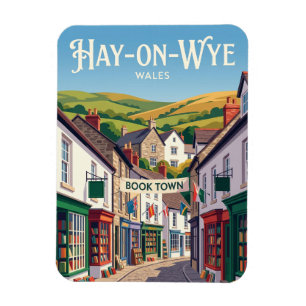 Hay-on-Wye Wales Magnet
