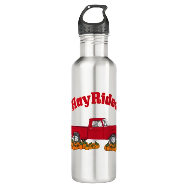 hay rides 710 ml water bottle (Front)