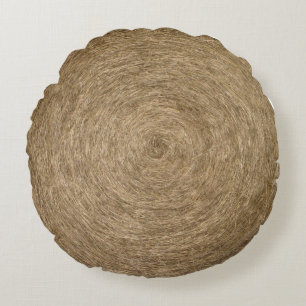 Hay Roll Round Cushion