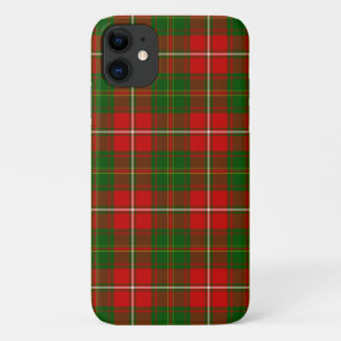 Hay tartan red green plaid iPhone 11 case