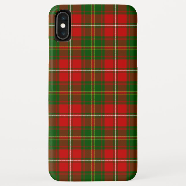 Hay tartan red green plaid Case-Mate iPhone case (Back)