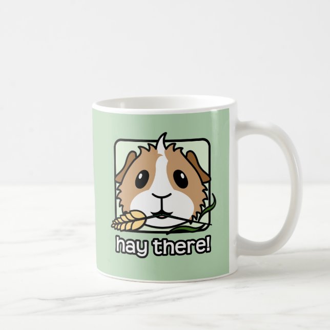 Hay There! (Guinea Pig) Coffee Mug (Right)
