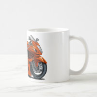 Hayabusa Orange Bike