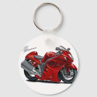 Hayabusa Red Bike Key Ring