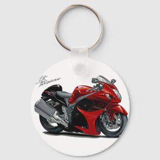 Hayabusa Red-Black Bike Key Ring