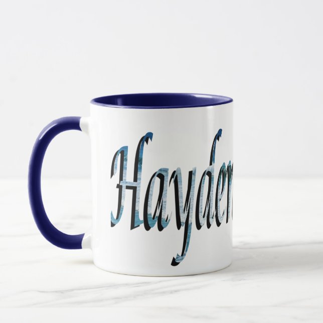 Hayden, Name, logo, Mug (Left)
