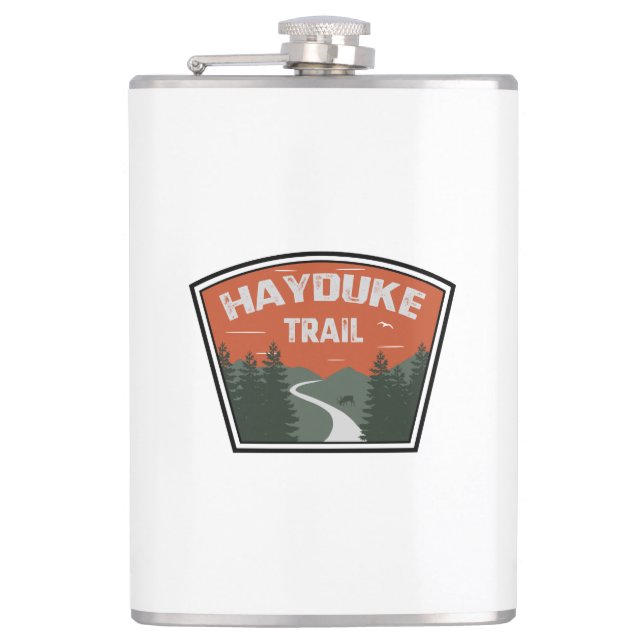 Hayduke Trail Hip Flask (Front)