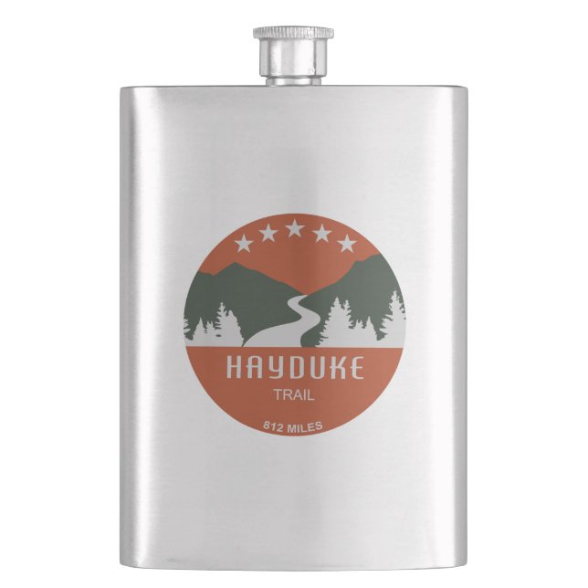Hayduke Trail Hip Flask (Front)