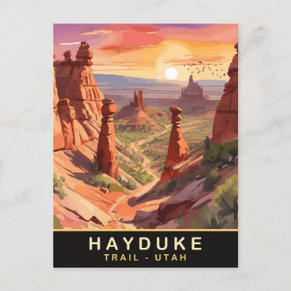 Hayduke Trail, Utah, Travel  Postcard