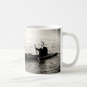 Hayek in a Kayak Coffee Mug
