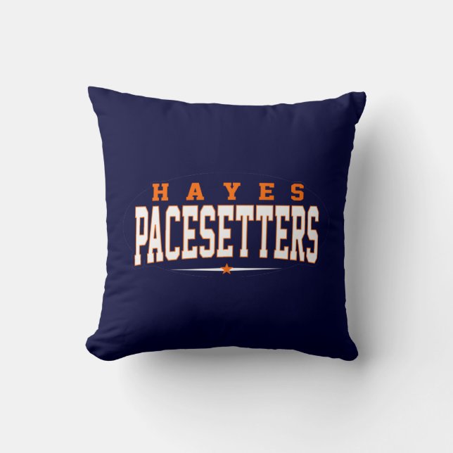 Hayes High School; Pacesetters Cushion (Front)