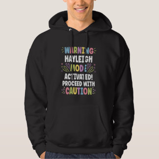 HAYLEIGH Personalised Name Funny Cute Custom HAYLE Hoodie
