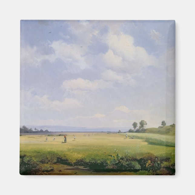 Haymaking, 1838 (oil on canvas) magnet (Front)