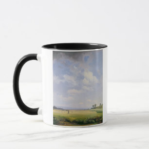 Haymaking, 1838 (oil on canvas) mug