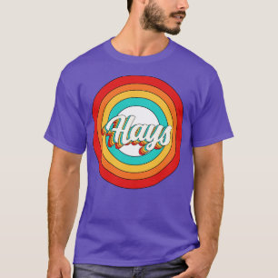 Hays Name Shirt Vintage Hays Circle