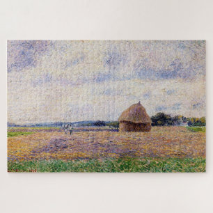 Haystack, Éragny (1885) by Camille Pissarro Jigsaw Puzzle
