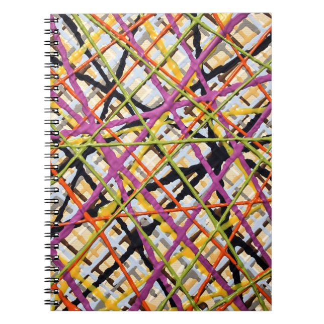 Haystack in Purple Notebook (Front)