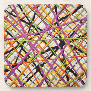 Haystack in Purple Set of 6 Coasters