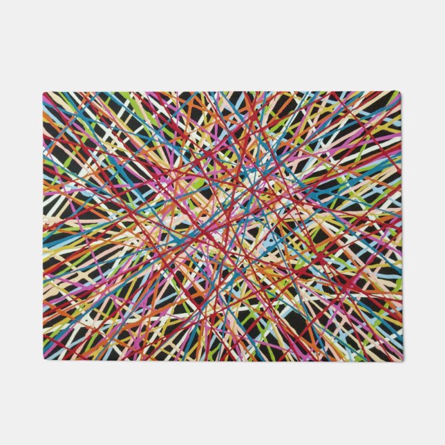 Haystack in Red Door Mat (Front)