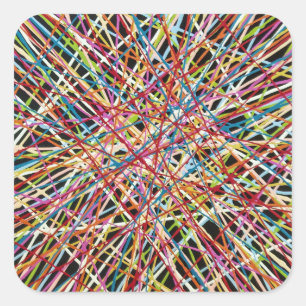 Haystack in Red Stickers