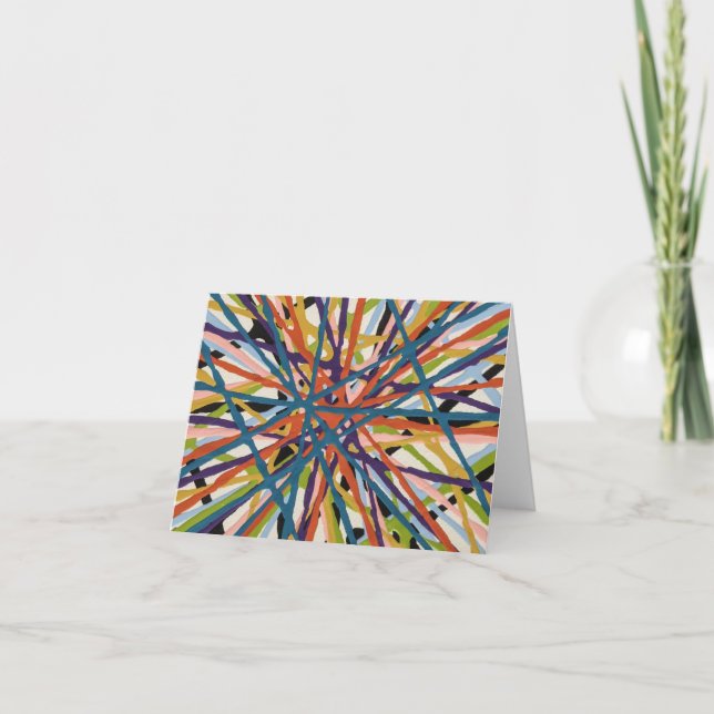 Haystack in White Blank Notecard (Front)