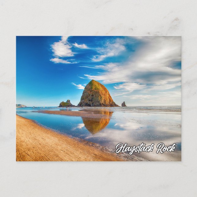 Haystack Rock, Coast Of Oregon, United States Postcard (Front)