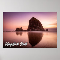 Haystack Rock, Coast Of Oregon, USA