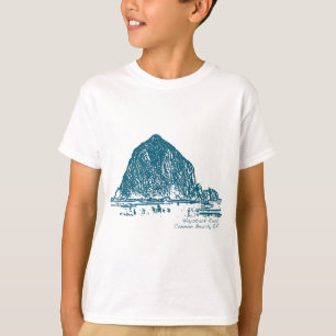 Haystack Rock Illustration T-Shirt