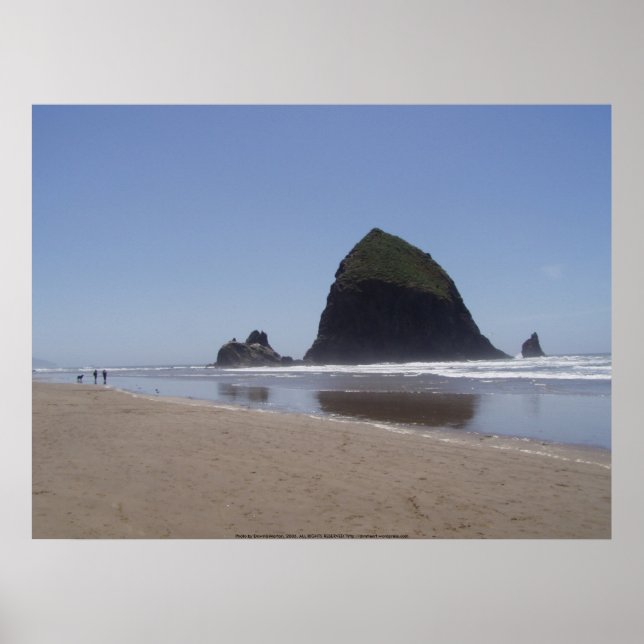 Haystack Rock Poster (Front)
