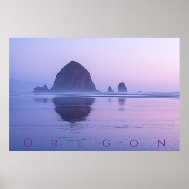 Haystack Rock Poster (Front)