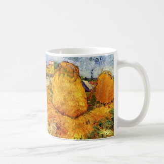 Haystacks in Provence by Vincent van Gogh Coffee Mug