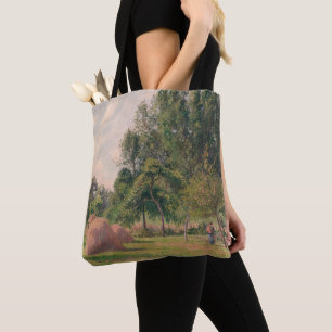 Haystacks, Morning, Eragny Tote Bag