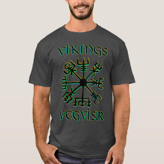 HAYVARSON Viking Vegvisir Vikings Compass T-Shirt