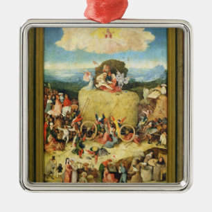 Haywain, 1515 metal ornament