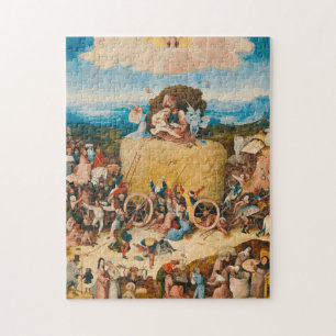 Haywain Triptych - Hieronymus Bosch Jigsaw Puzzle